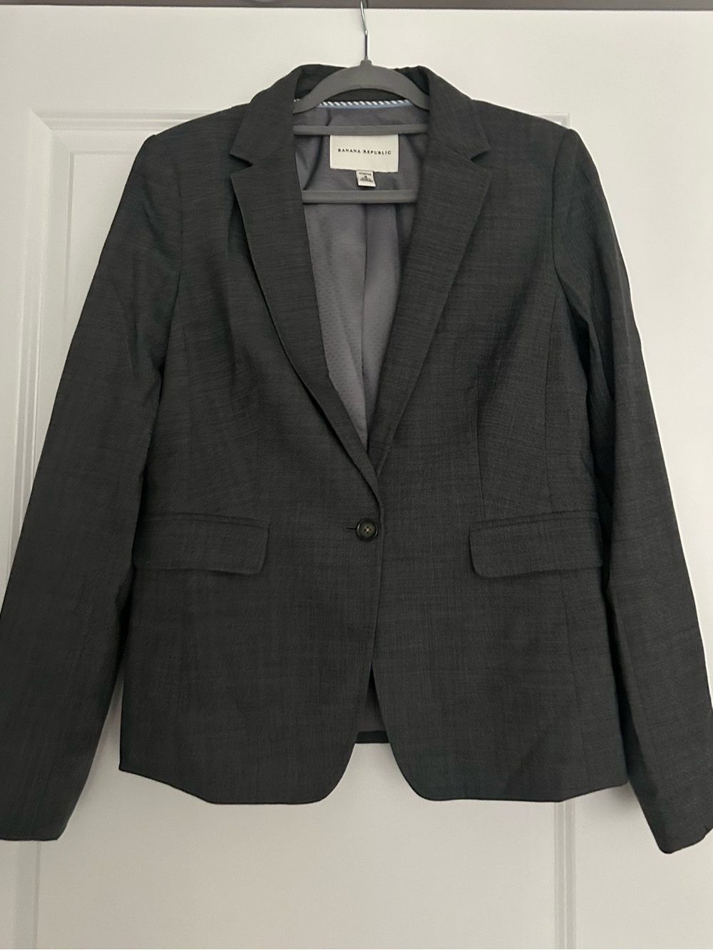 Banana Republic Dark Gray Tailored Women's Blazer